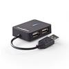 HUB USB NEDIS UHUBU2410BK CON 4 PORTE USB 2.0